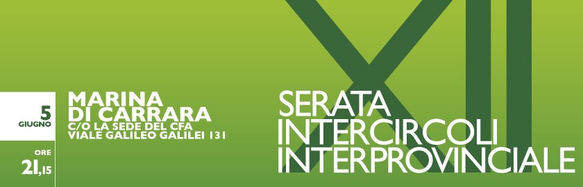 XII intercircoli interprovinciale